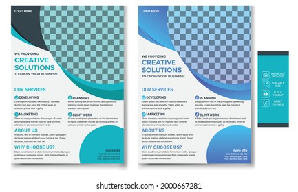 Corporate flyer design. Annual Report, Magazine, Poster, Corporate Presentation, Portfolio