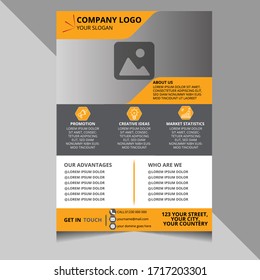 Corporate flyer design for business 