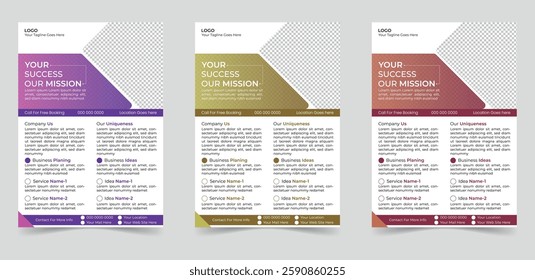 Corporate Flyer Design for Business Promotion