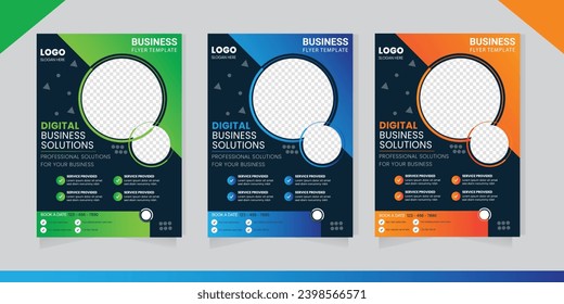 Corporate Flyer Design, Business Flyer Template