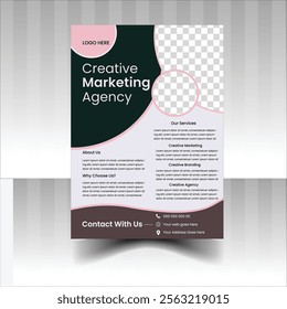 Corporate Flyer Design, Display Flyer Design Template