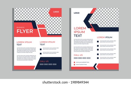 Corporate-Flyer-Design mit bearbeitbaren Dateien