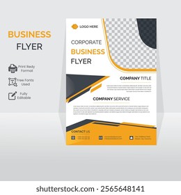 Corporate Flyer Design Free Template EPS