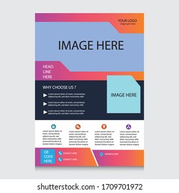 Diseño de viajero corporativo en Illustrator