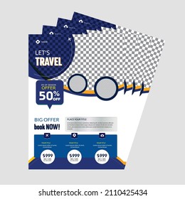 corporate flyer design leaflet design