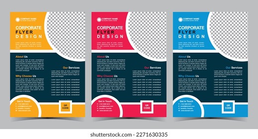 Corporate flyer design print ready