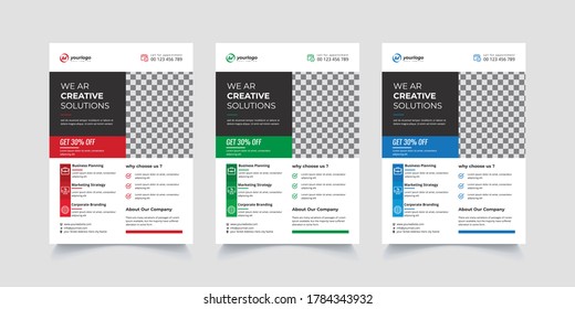 Corporate Flyer Design Template 2020