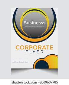 Corporate Flyer design and template.