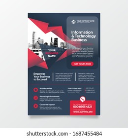 Corporate Flyer Design Template in A4. 3 Color ways included. Can be adapt to Brochure, Annual Report, Magazine,Poster, Corporate Presentation, Portfolio, Banner, Website.