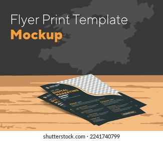 Corporate flyer Design Template in A4. Can be adapt to Brochure, Annual Report, Magazine, Poster, Business Presentation, Portfolio, , Banner, Website.