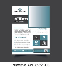 Corporate Flyer Design Template For Commercial Use
