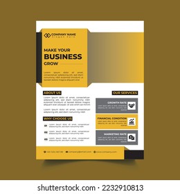 Corporate Flyer Design Template For Commercial Use