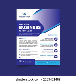 Corporate Flyer Design Template For Commercial Use