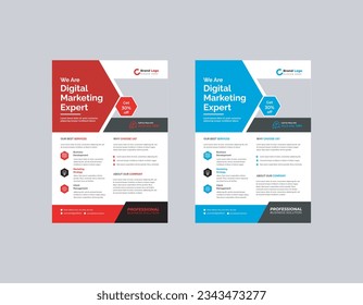 corporate flyer design template. Having an eye-catching  flyer design can be beneficial in different ways. It can simply explain your solutions for the audience