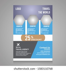 Corporate Flyer design template, Print Ready File