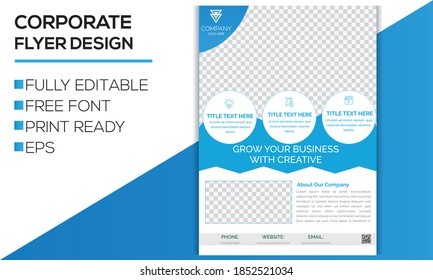 Corporate Flyer Design Template For Print