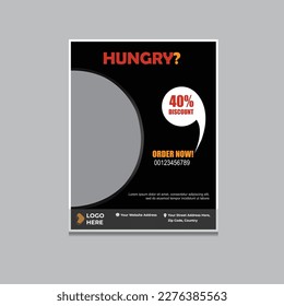 corporate flyer design template for restaurant business