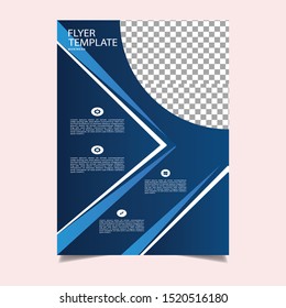 Corporate Flyer Design Template Vector