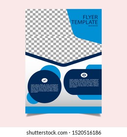 Corporate Flyer Design Template Vector