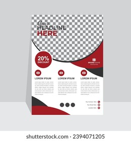 Corporate flyer design template for your travel business