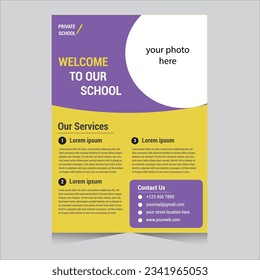 Corporate Flyer Design vector file