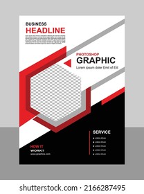 corporate  Flyer design vector template 