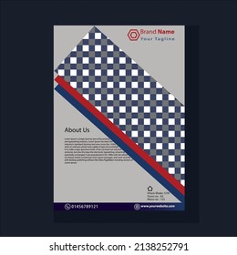 Diseño de volante corporativo, vector, diseño de volante para su negocio