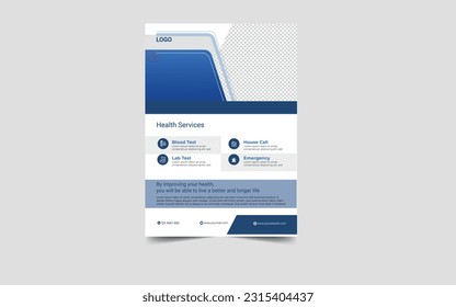 corporate flyer design,vector and template design