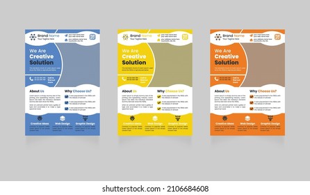 Corporate Flyer  Modern Flyer Design Template 