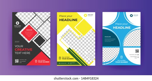 Corporate flyer set template design can be used by agencies, businesses or by an individual. Use these amazing flyers and start promoting your brand