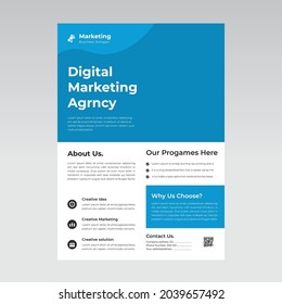 Corporate flyer template ,creative flyer template