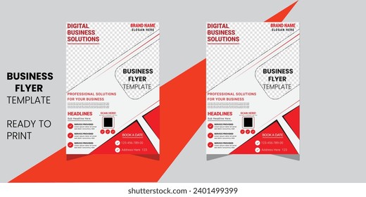 Plantilla de viajero corporativo , Diseño de volante