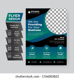 Corporate Flyer Template Design Brochure, Annual Report, Magazine, Poster, Corporate, Flyer, layout modern size A4 Template, Easy to use and edit.