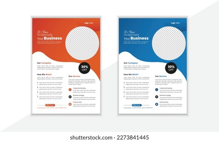 Corporate flyer template design geometric shape used for Annual Report, Magazine, Poster, Corporate, Flyer, layout modern size A4 Template.
