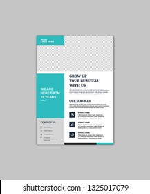 Corporate Flyer Template.To marketing your business you can use this awesome template.