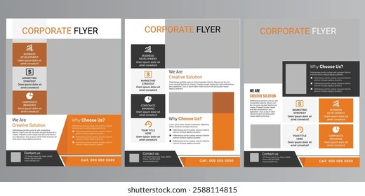 Corporate Flyer Template | Professional and Customizable Business Flyer Design