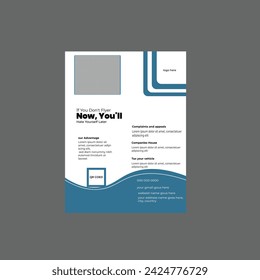 Corporate Flyer Template Diese moderne und saubere Postkartenvorlage gibt Ihnen eine Beispielstruktur für Ihr Unternehmen. Mit dieser Vorlage können Sie die Erfolge Ihres Unternehmens präsentieren und es wird Ihnen dabei helfen