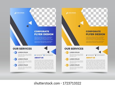 Corporate Flyer, Vorlage für kreative Business-Flyer