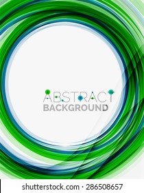 Corporate fresh business wave design, abstract background