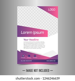 Corporate geometric Flyer Design template