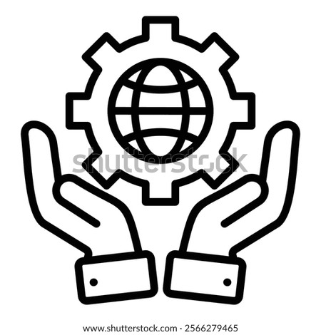 Corporate Governance Icon Element For Design