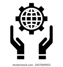 Corporate Governance icon line vector illustration