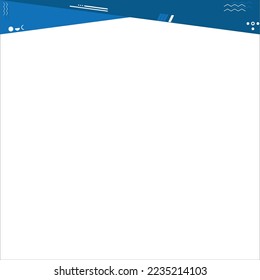 Corporate Header Shape For Business