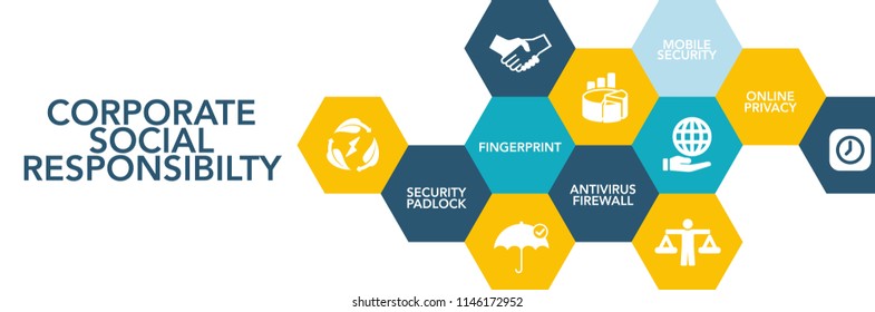 Corporate Socıal Responsıbılıty Icon Concept
