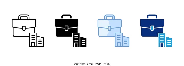 Corporate Icon Set Multiple Style Collection