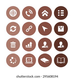 corporate icons universal set for web and mobile