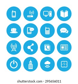 corporate icons universal set for web and mobile