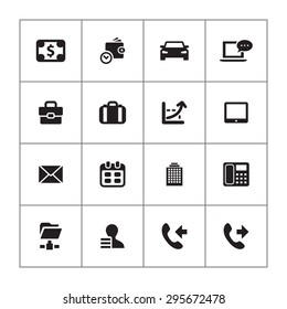 corporate icons universal set for web and mobile