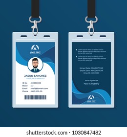 Corporate ID Card Design Template