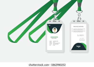 Corporate Id card design template